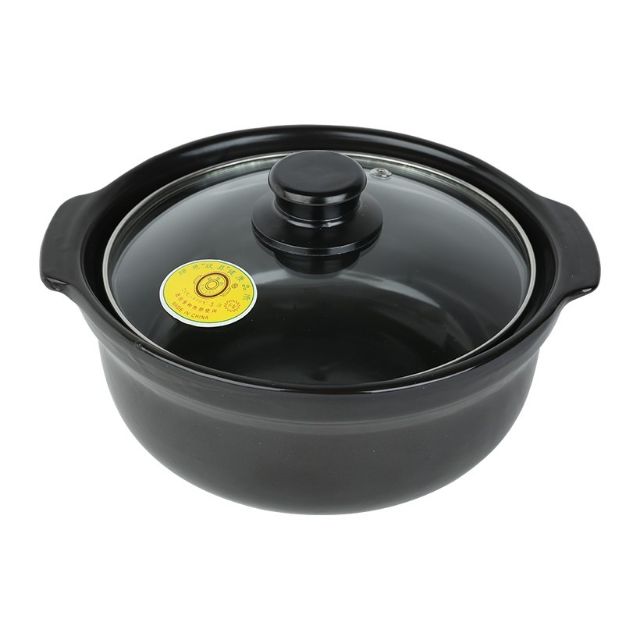 Nồi Đất Kho Cá Thịt Nấu Cháo Nắp Kính Cao Cấp