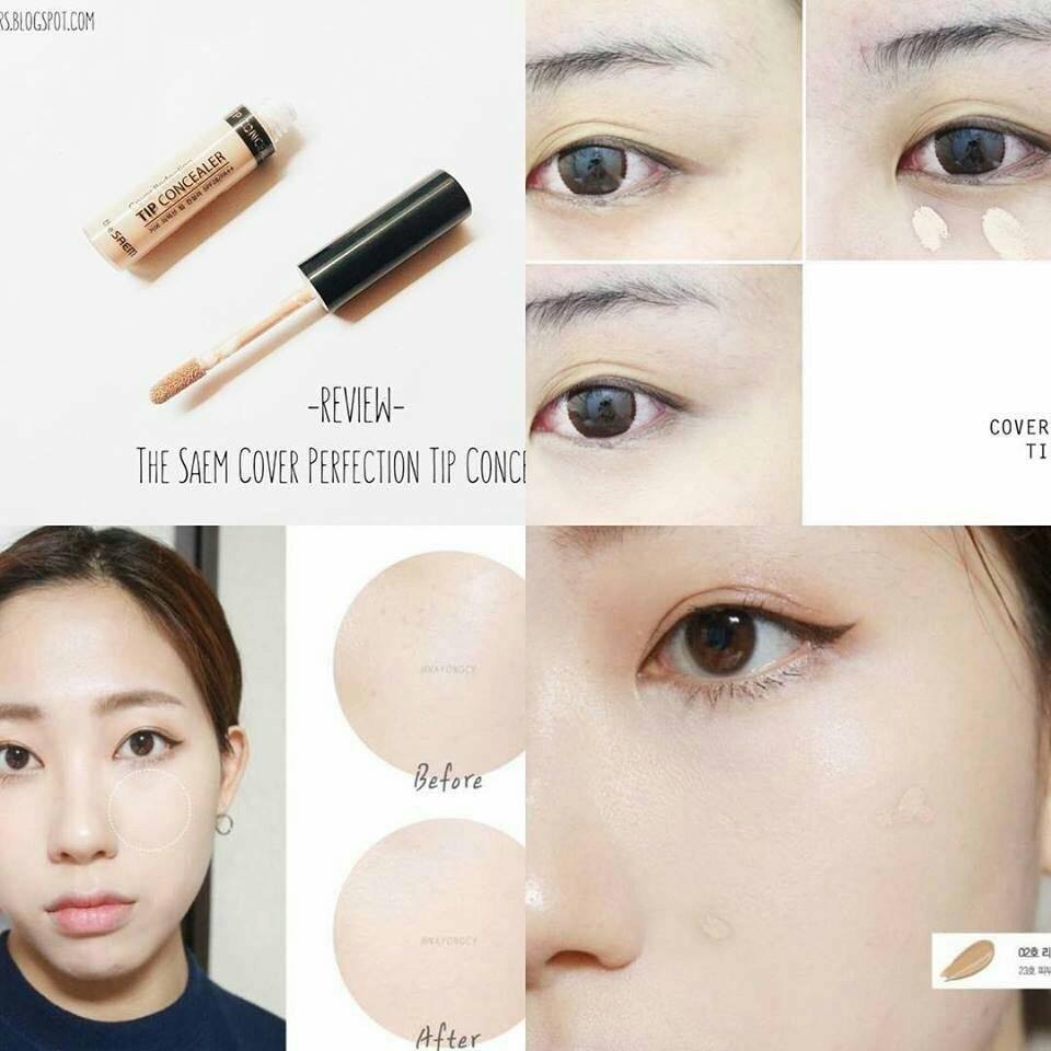 [HCM]Che khuyết điểm The Saem perfect tip concealer