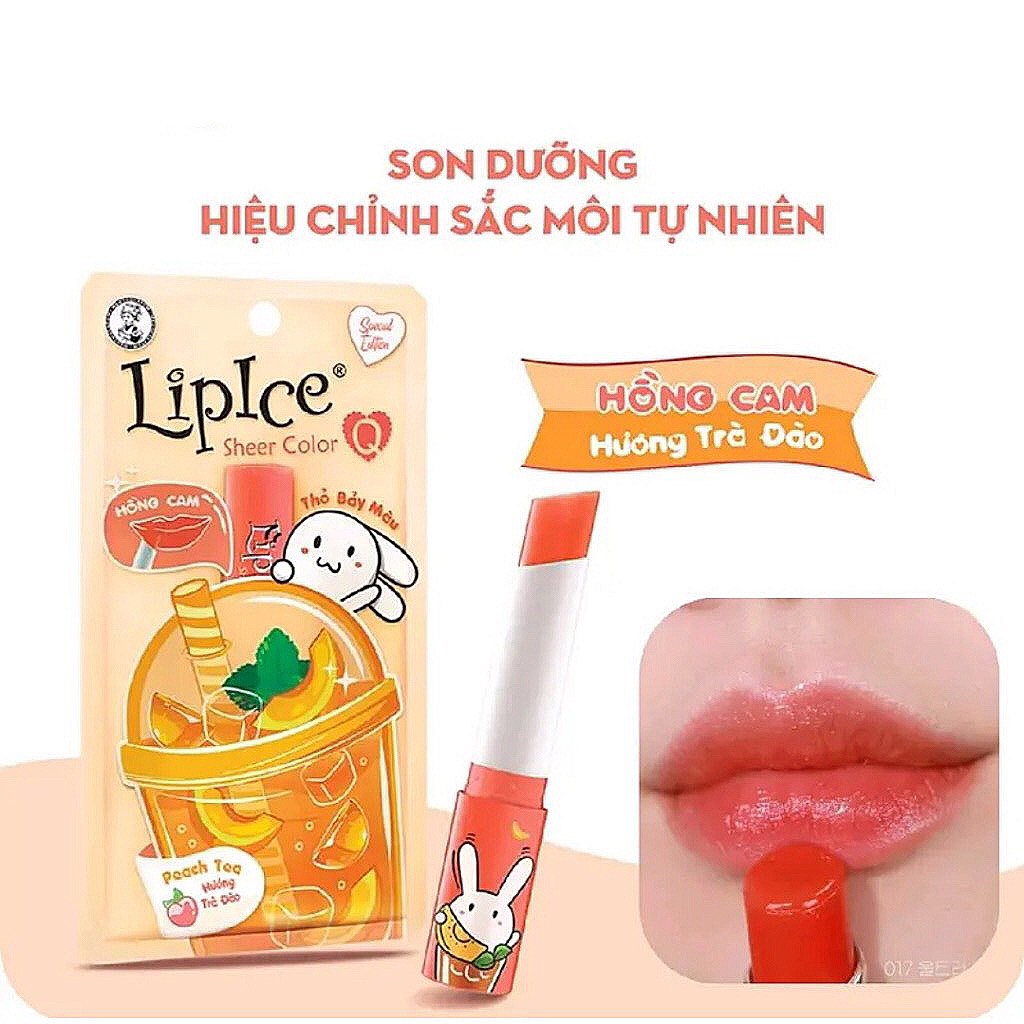 (HCM) Son dưỡng Lipice Sheer Color Q 2.4g