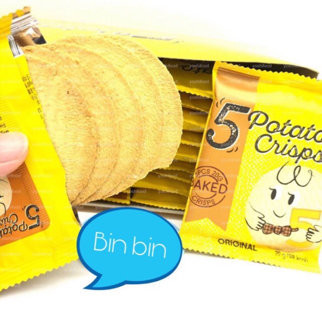 Combo 2 hộp khoai tây 5 Miếng 540g