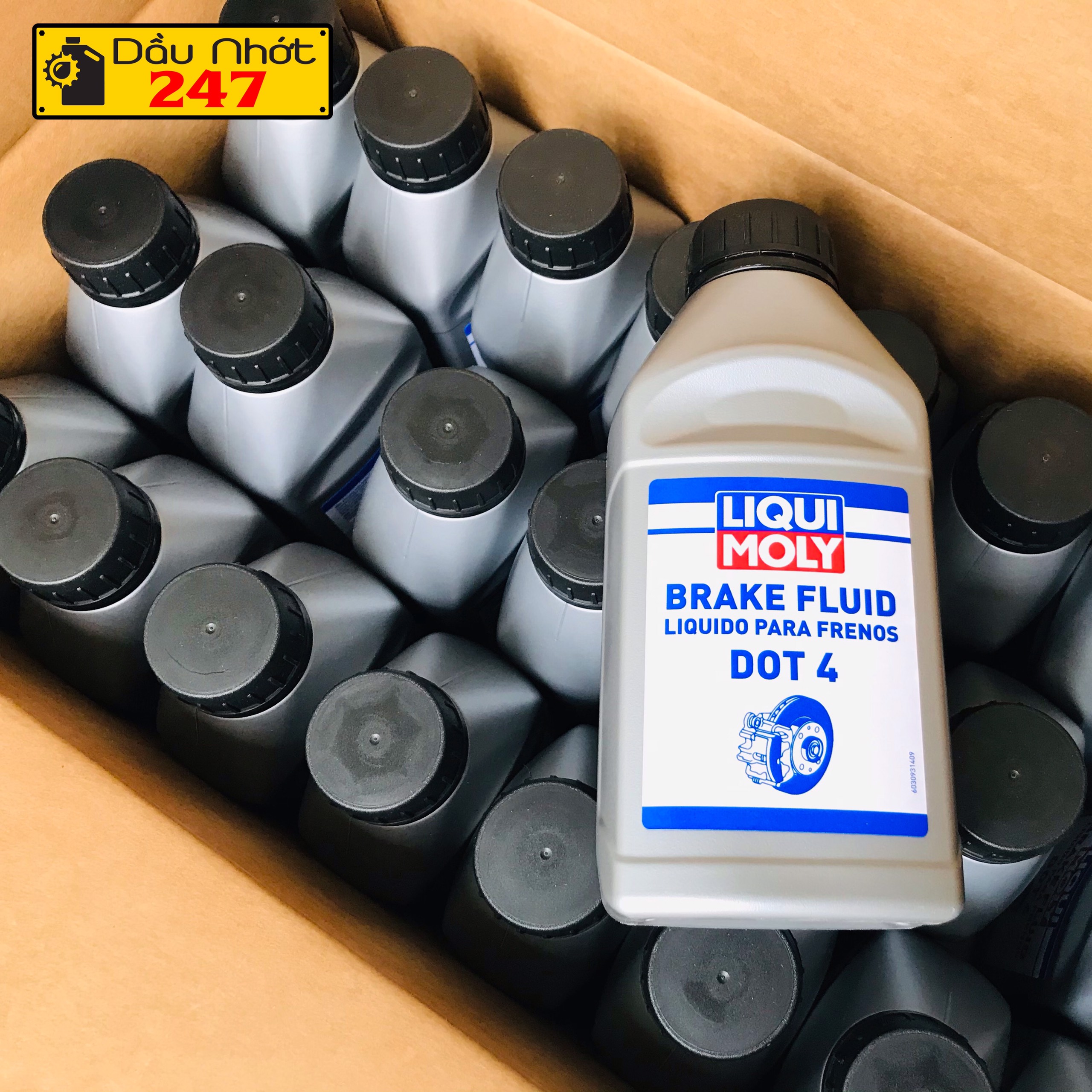 Dầu thắng DOT 4 Liqui Moly Brake Fluid 500ml