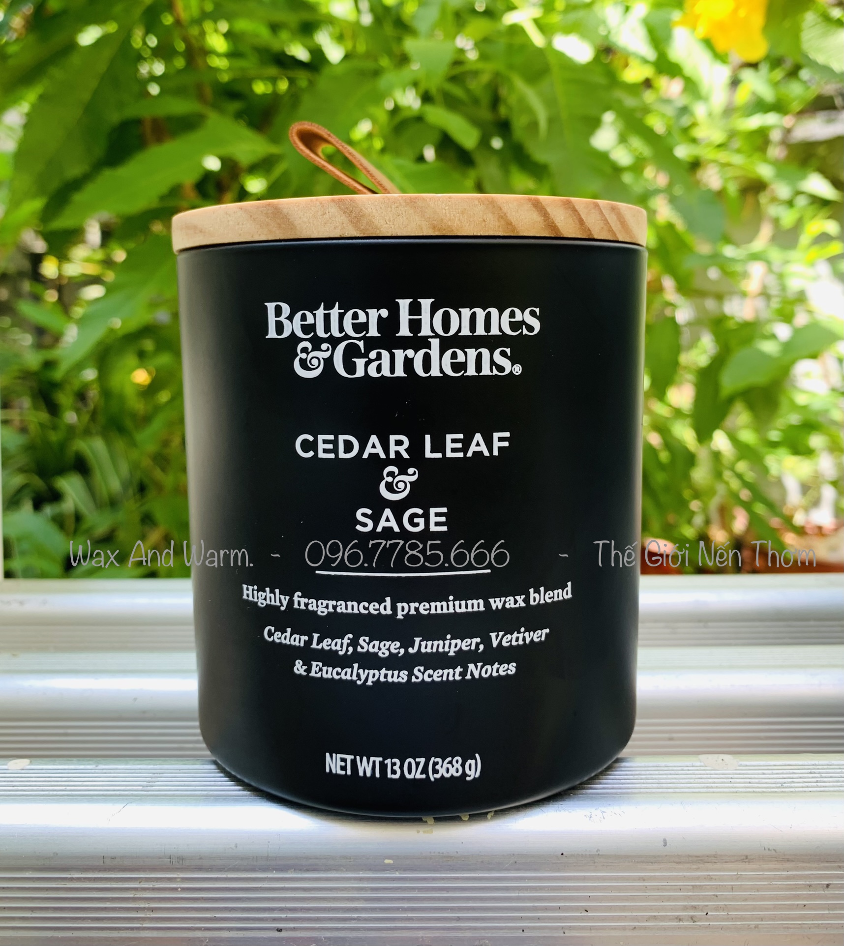 Nến thơm BETTER HOMES & GARDENS 368gr 13oz bấc gỗ 9 mùi