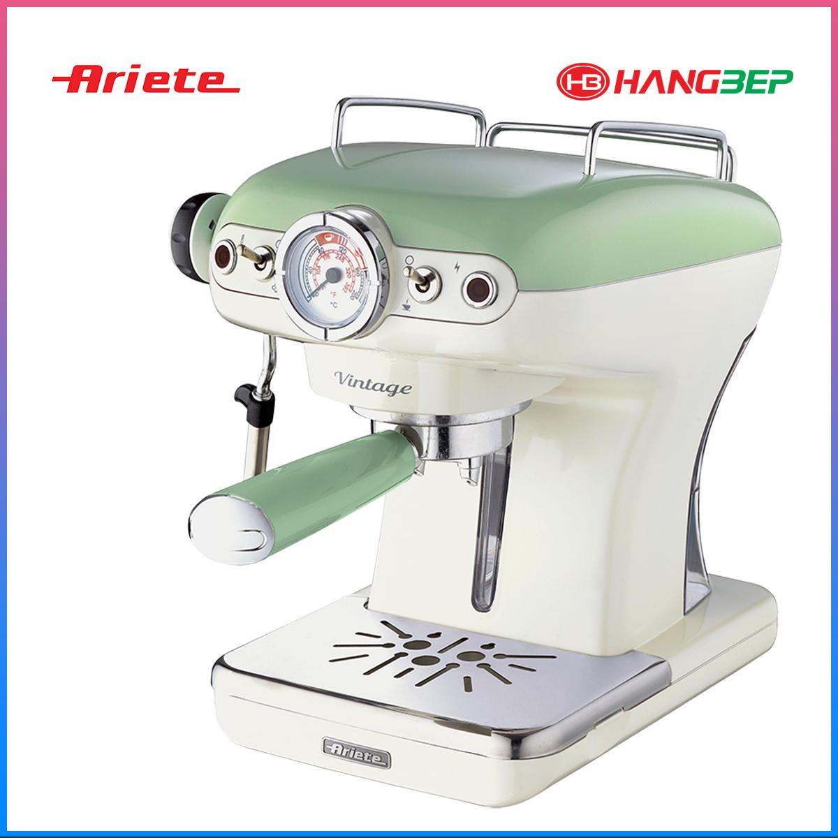 Máy pha cà phê Espresso Ariete 0,9 lít (Màu xanh lá cây) 1389/14