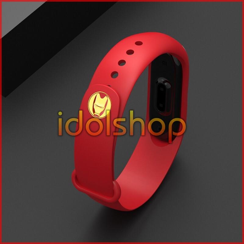 Combo 3 dây đeo Miband 4 Avenger (Mi Band 4 Avengers)