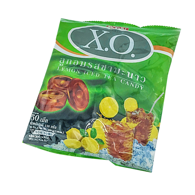 Kẹo X.O hương trà chanh (50 viên/110g)