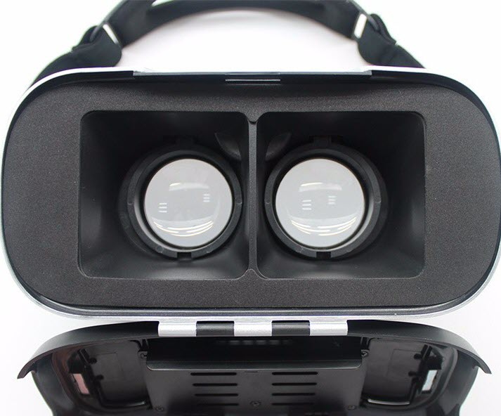Kính VR Shinecon 6.0 G06EB có tai nghe hỗ trợ xem phim 3D trên điện thoại thông minh
