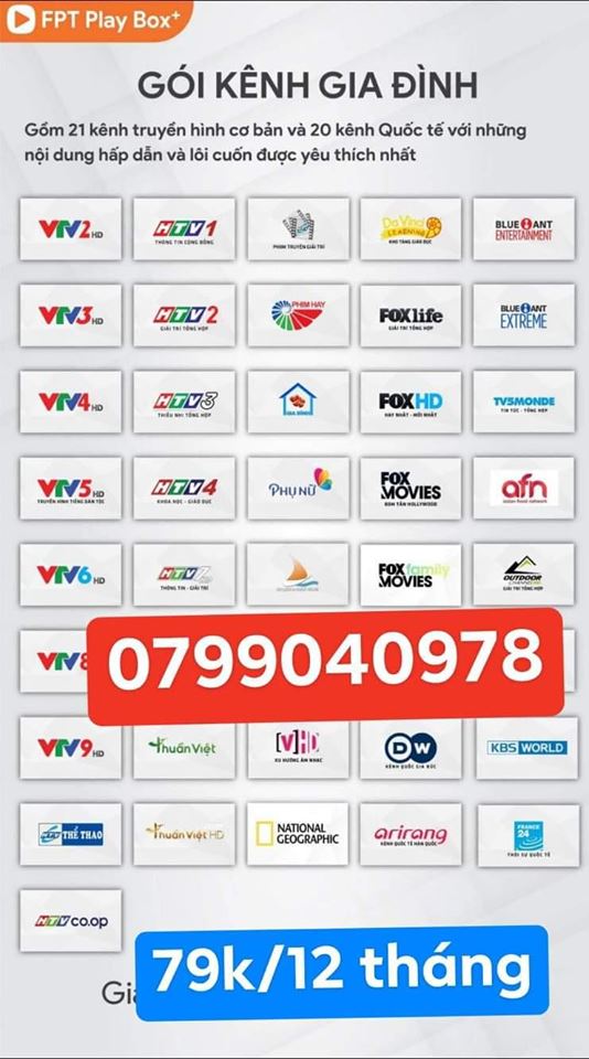 Tài khoản FPT play VIP nửa năm giá 175k Liên hệ sđt zaloo trên ảnh sản phẩm