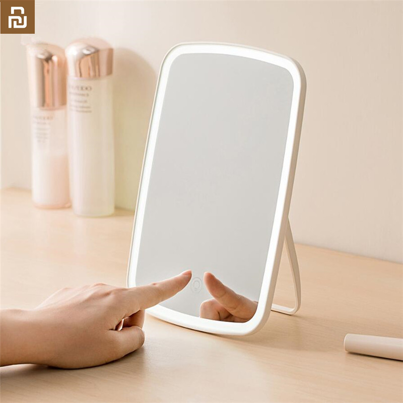 Original Youpin Jor dan judy Intelligent portable makeup mirror desktop led light portable folding light mirror dormitory desktop