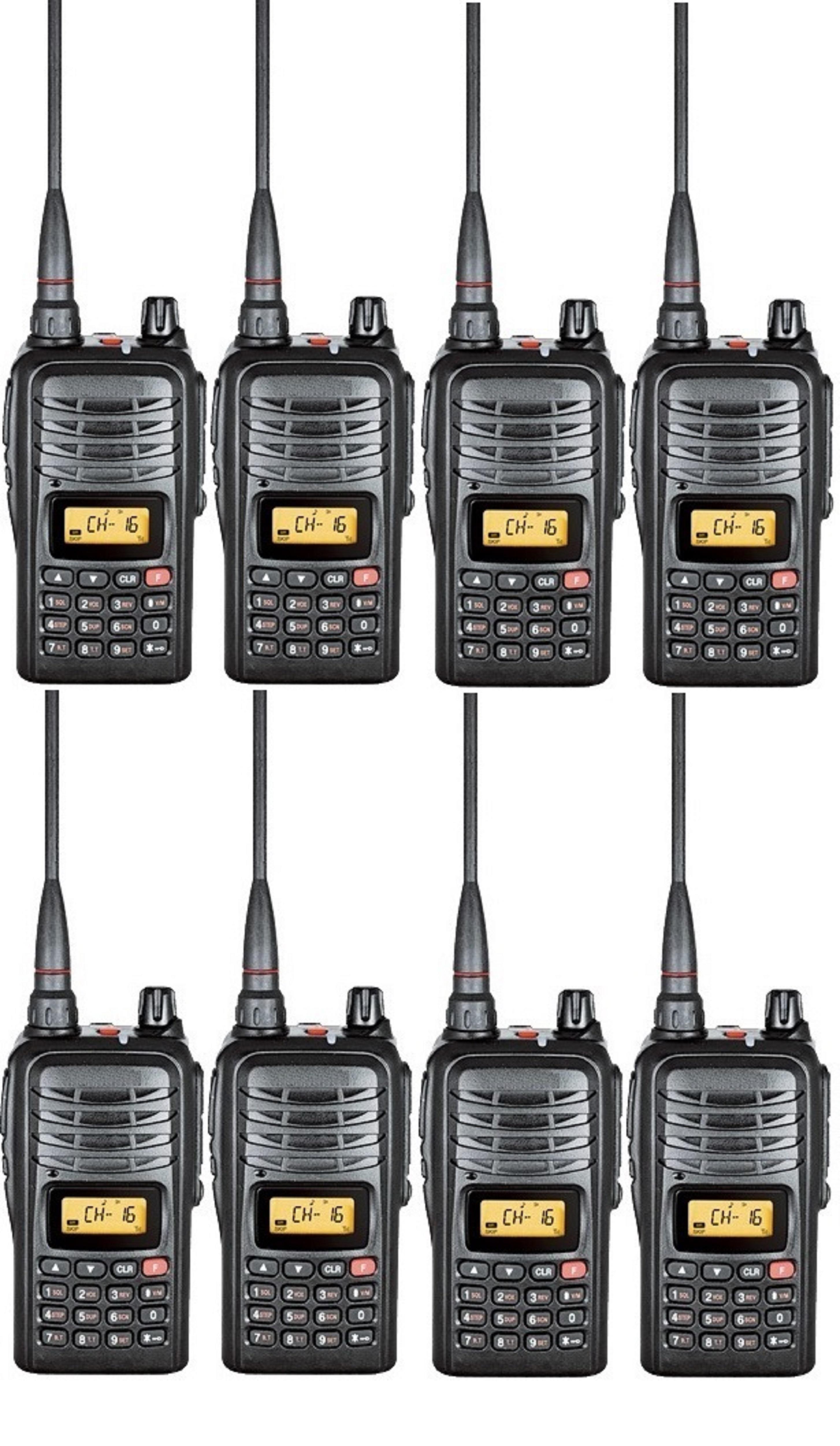 Bộ 8 Bộ đàm Motorola CP1300 Plus (99 Kênh, loa chống bụi, bền bỉ)
