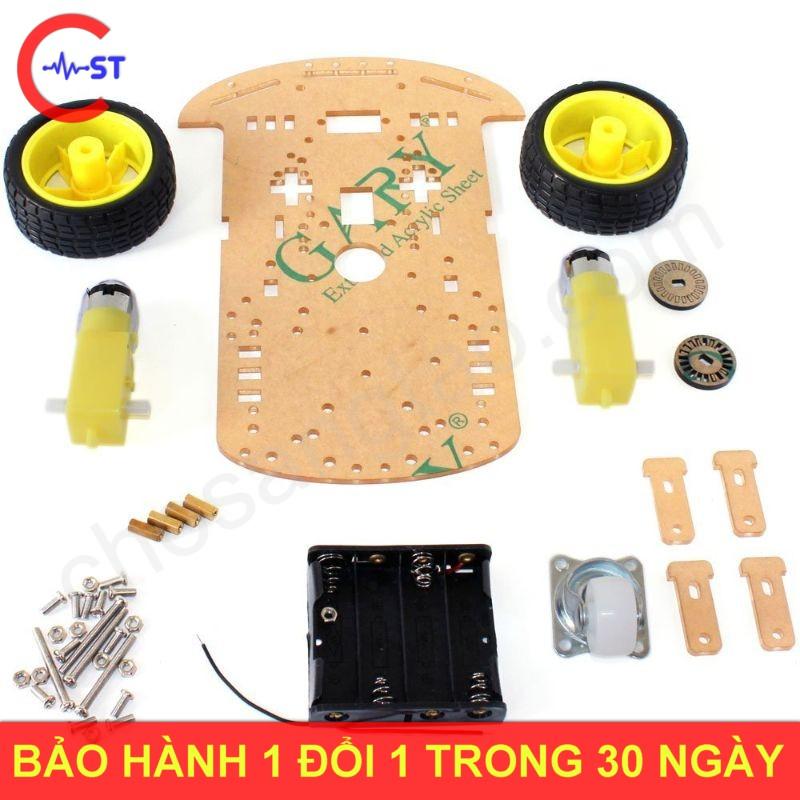 Khung xe robot 2WD 3 bánh
