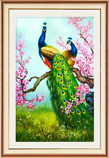 Tranh đính đá mẫu mới Tình Yêu Vĩnh Cửu-KT: 60x90
