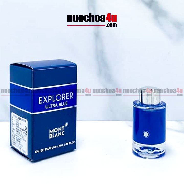 Nước Hoa Mini MONT BLANC - Explorer Utra Blue EDP 4.5ml