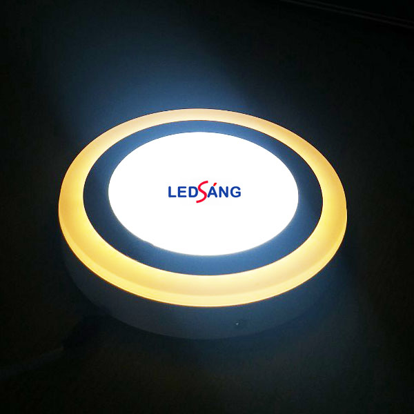 [HCM]Đèn LED Ốp Trần Nổi - 18+6W