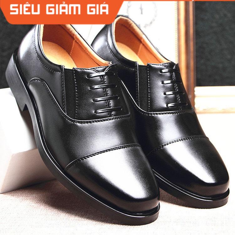 Giày tây nam da Mềm đế khâu siêu bền