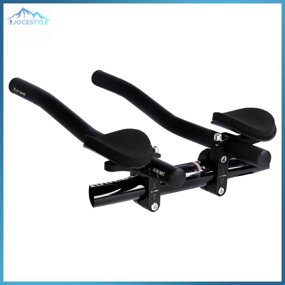 WEST BIKING 2x Bicycle TT Handlebar Rest MTB Handlebar Extension Aero Bar