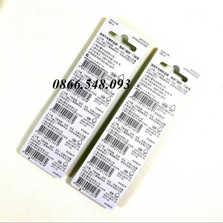 Vỉ 5 viên pin GP 12V 27A