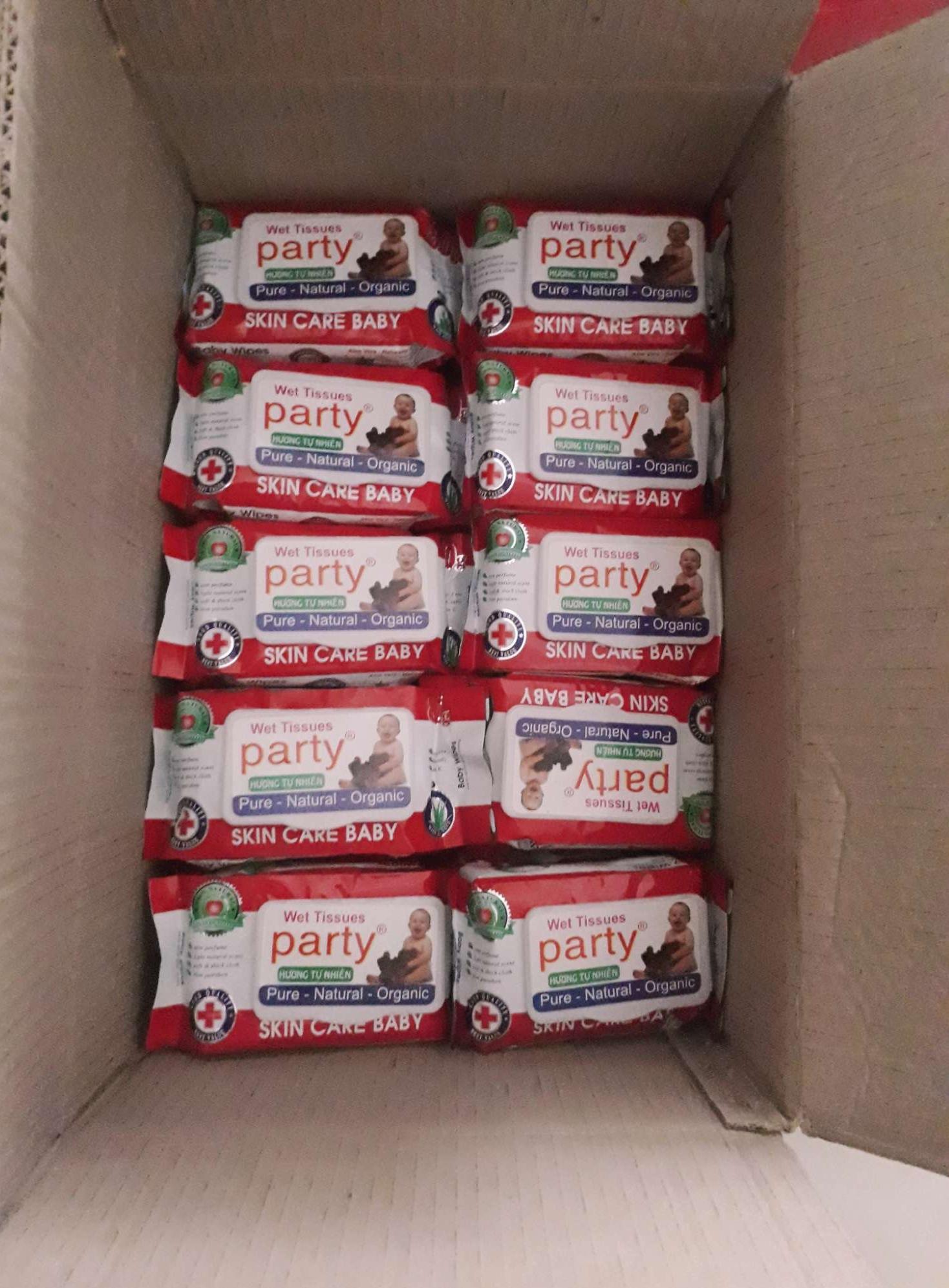Combo 20 Gói Khăn Ướt Baby 80g