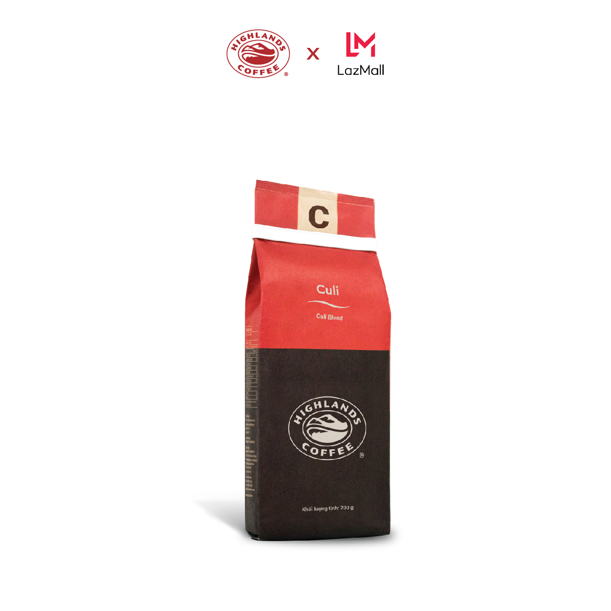 [Super Sale 12.12 from 8Pm December 11-14. Free 01 Highlands Bucket Hat] Combo of 3 Culi Highlands Coffee Roasted and Ground Coffee 200g