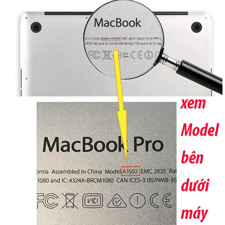 CASE MACBOOK, ốp lưng trong suốt macbook 11 - 15 inch