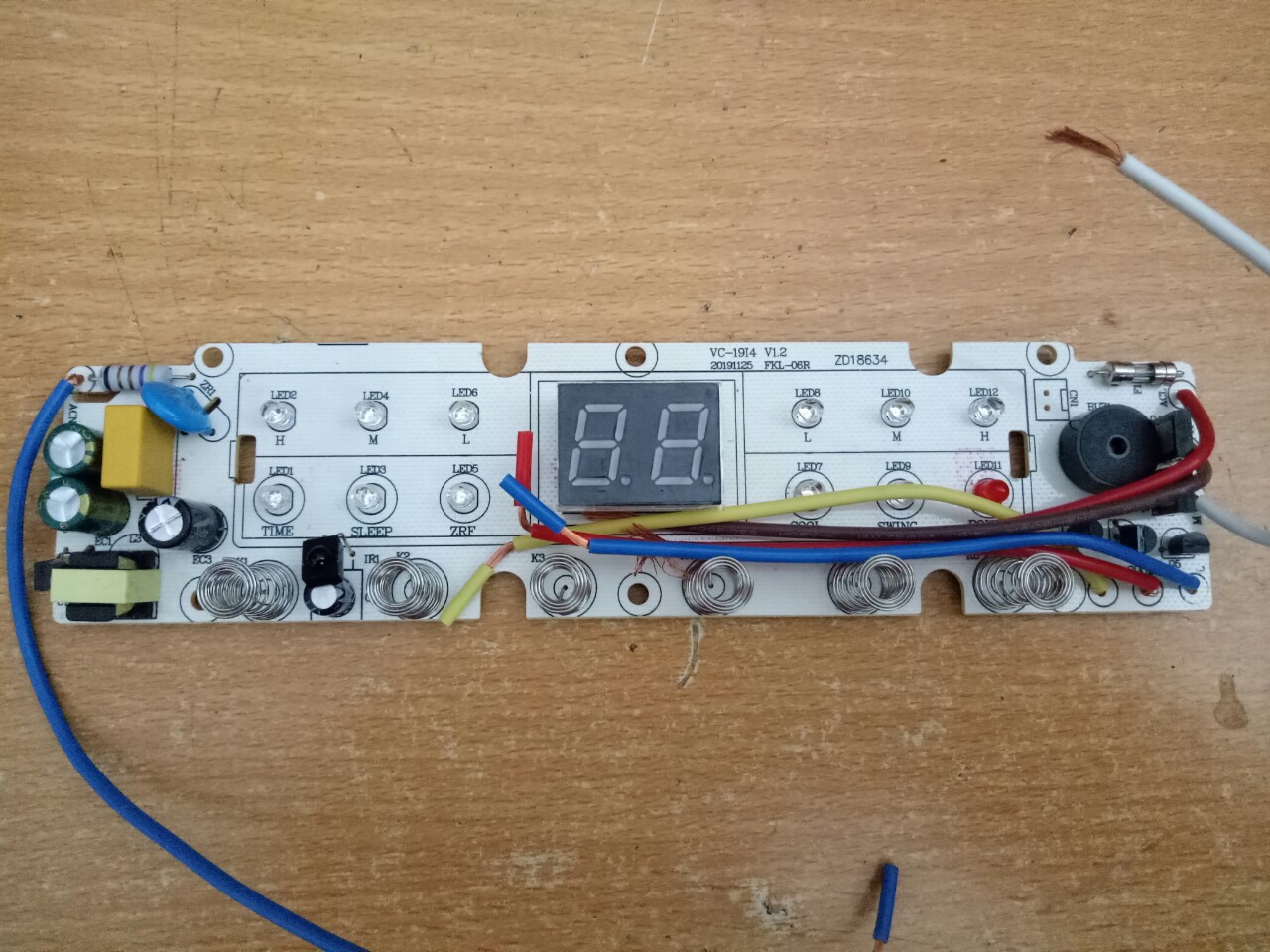 Mạch điều khiển quạt điều hòa Saiko AC-3601E