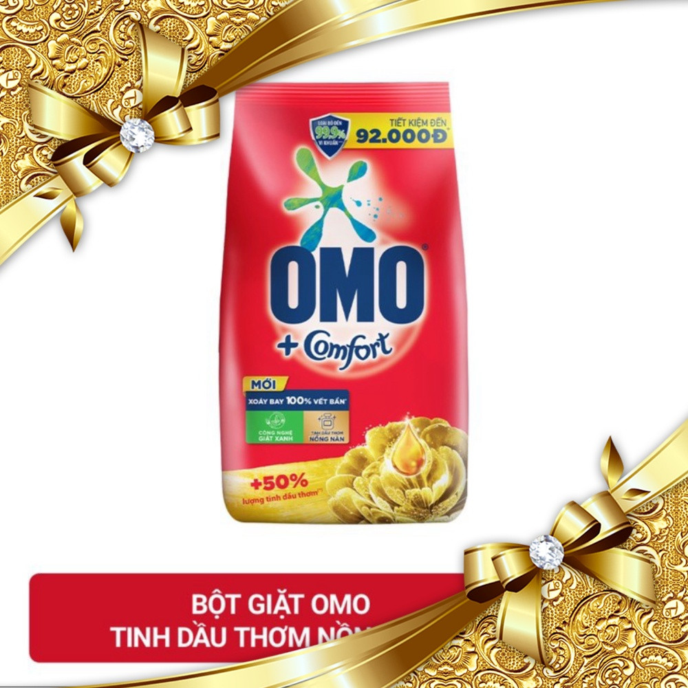 Bột giặt omo tinh dầu thơm 5.3kg