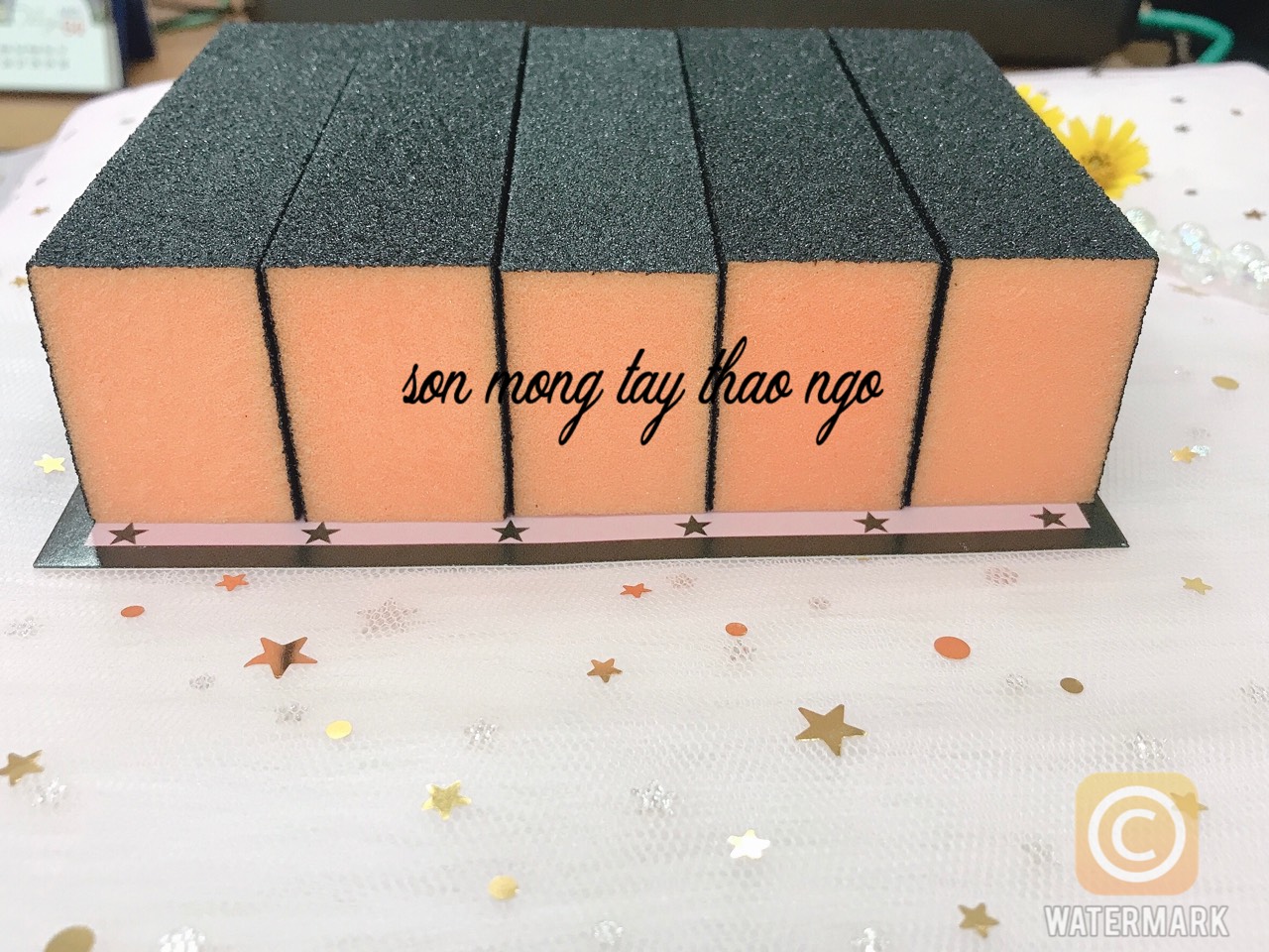 Combo 2 Phao dũa móng chà mịn chuyên dùng cho nail
