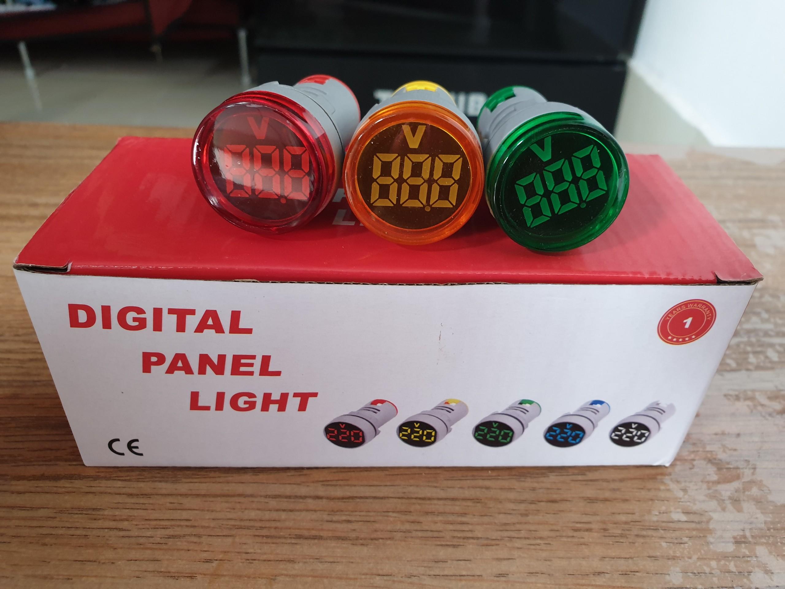 ĐÈN BÁO VOLT / ĐÈN BÁO NGUỒN CÓ HIỂN THỊ ĐIỆN ÁP
