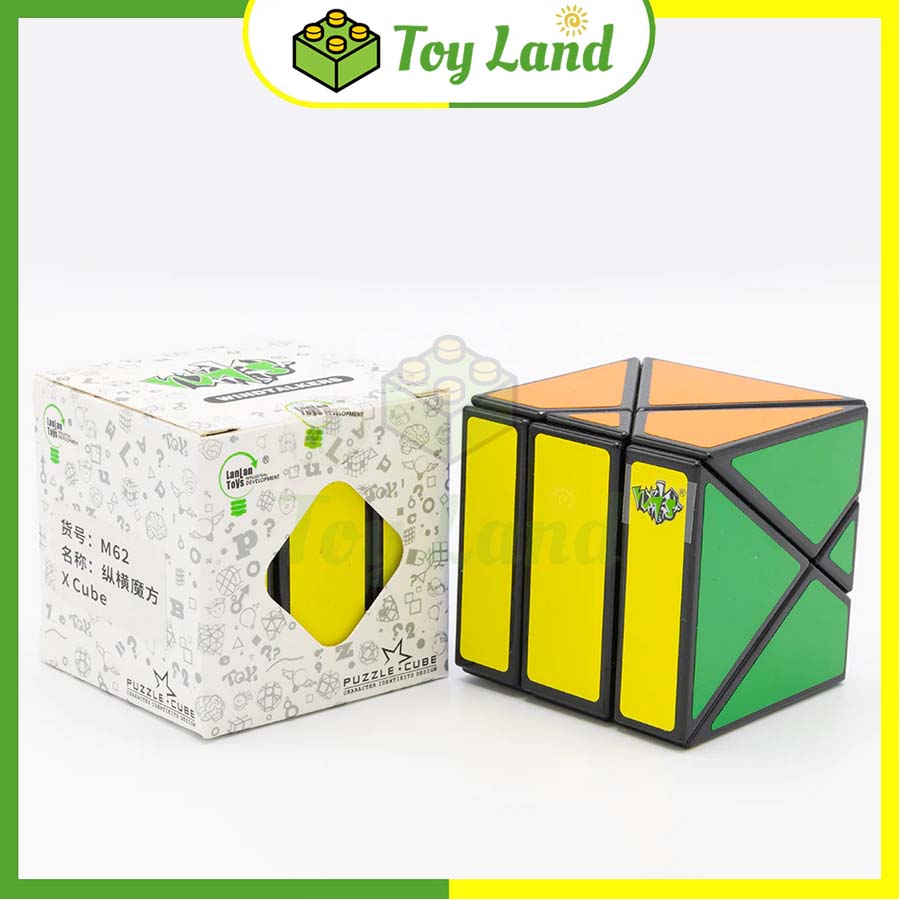 Rubik lanlan skewb x cube rubic biến thể 6 mặt đồ chơi trí tuệ