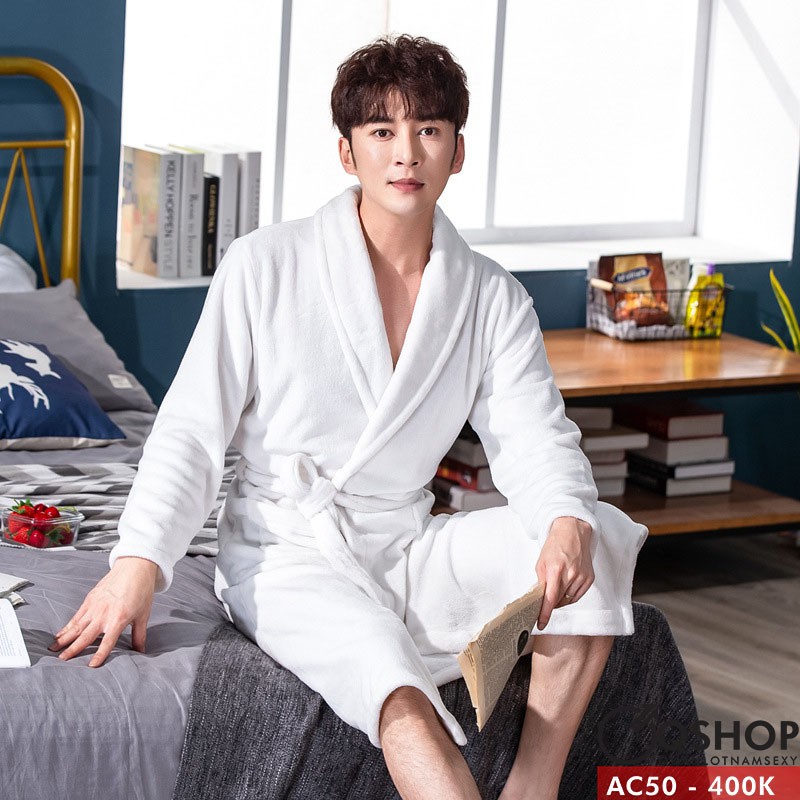 Áo choàng tắm lông mịn cao cấp ac50