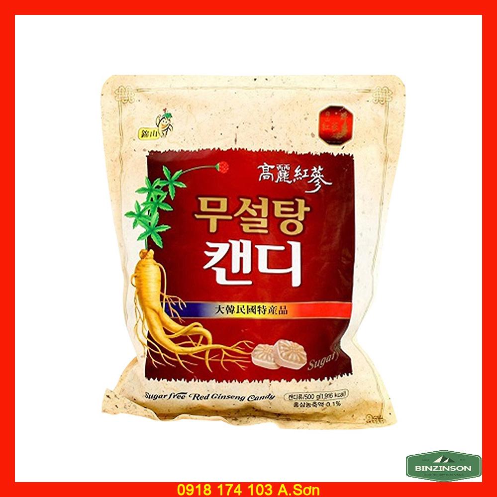 [HCM]Kẹo sâm không đường Hàn Quốc 500g Nhân sâm Hàn Quốc Maximas