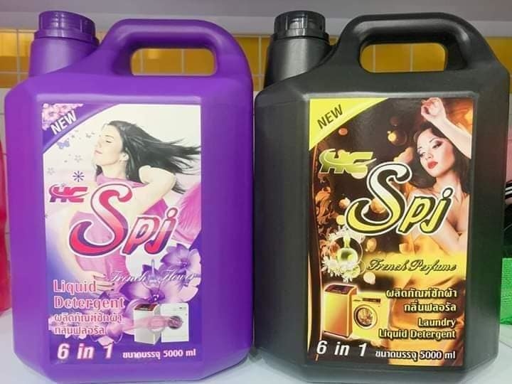 Nước giặt Spj đen 5000ml-Thái Lan