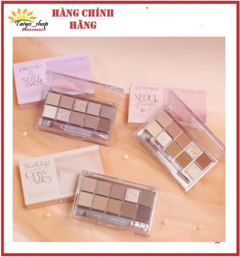 Bảng phấn mắt clio simply pink pro eye palette 10 ô