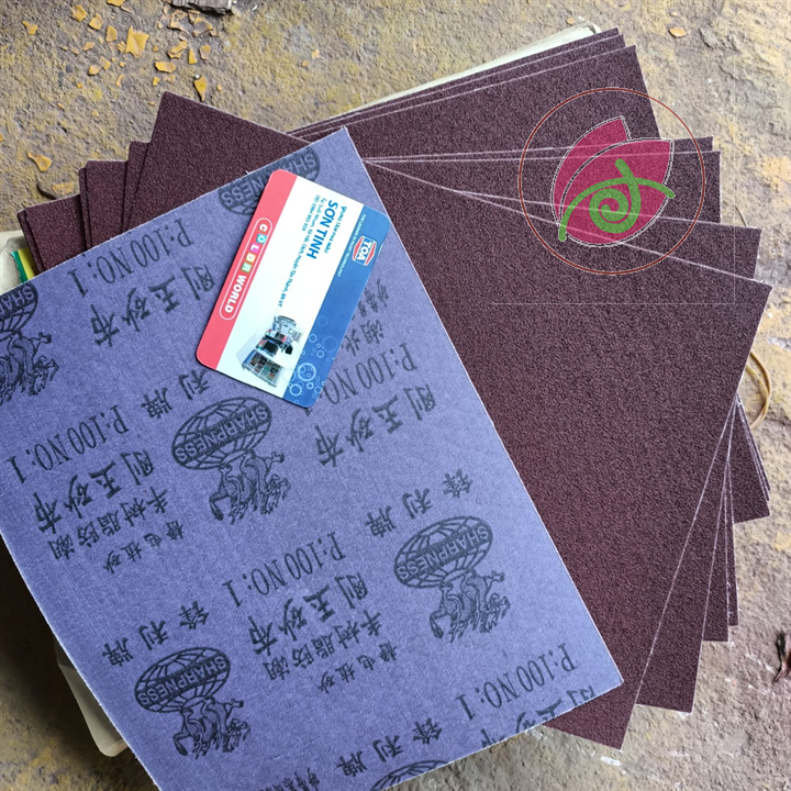 Nhám vải tấm P36 , P60 , P100
