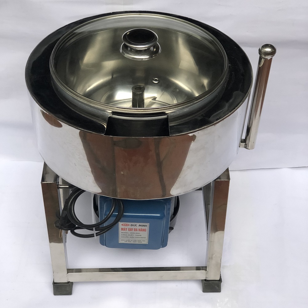 Cối xay thịt làm chả lụa, chả cá, giò chả, khung A, cối 22cm motor 1.1Kw