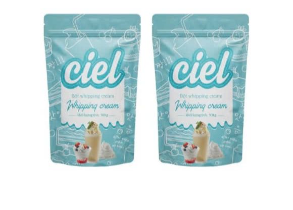 COMBO 2 TÚI BỘT WHIPPING CREAM CIEL 500G