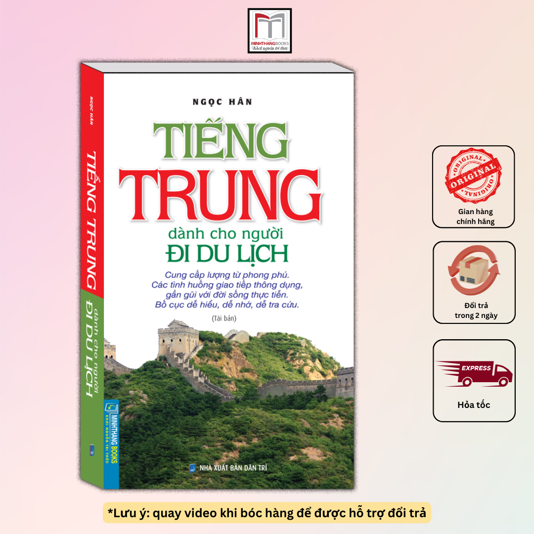 Tiếng Trung Dành Cho Người Đi Du Lịch (Bìa Mềm)