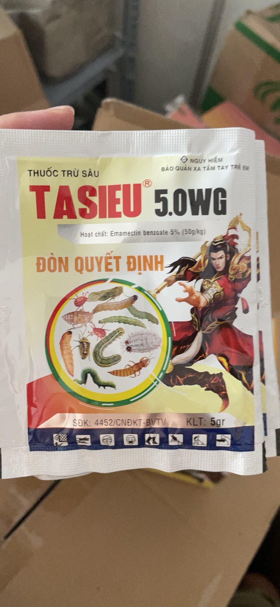 TASIEU 5WG - Sản phẩm ngừa sâu rầy