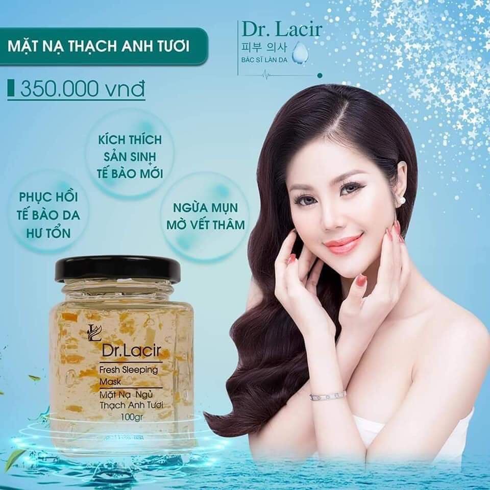 (CHÍNH HÃNG) Mặt nạ thạch anh tươi Dr.laciir 100gr