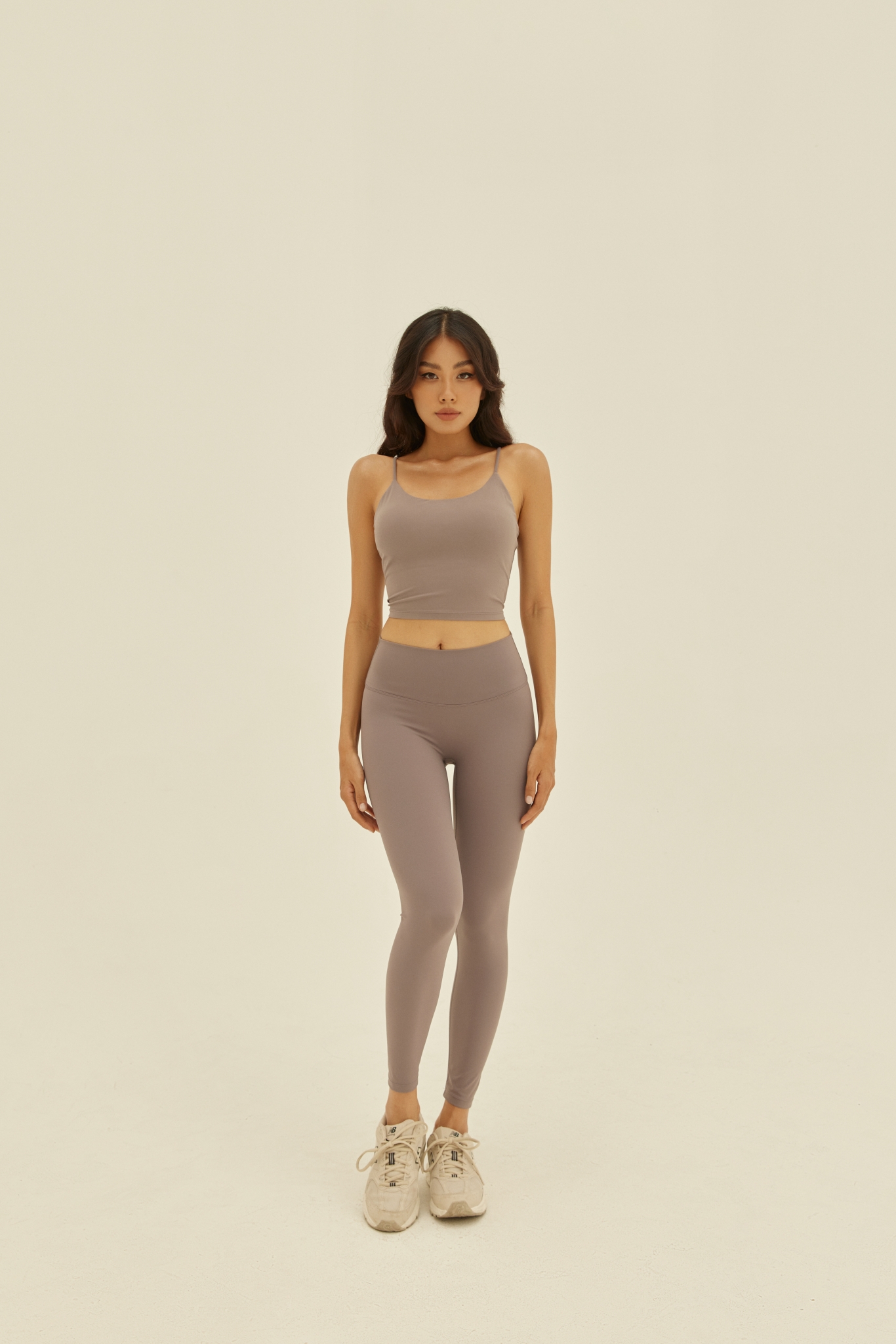 DAPHALE - Quần Legging Dài Ôm Lưng Cao Airbrush