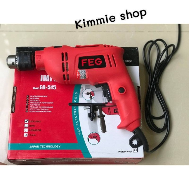 [HCM]Máy khoan 13mm FEG EG-515 ( Công suất 650W)