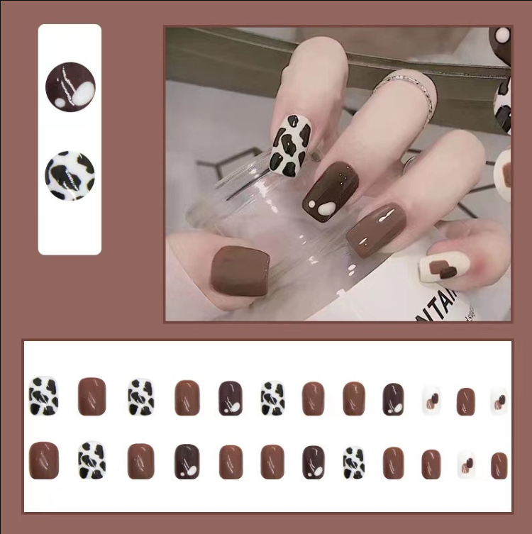 Set 24 móng tay giả nhiều kiểu dáng xinh xắn - Mua ngay sét 24 móng tay giả trang trí móng tay nghệ thuật.