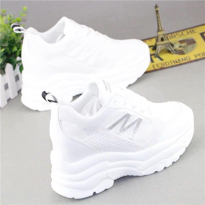 Giày thể thao độn đế tăng chiều cao êm chân