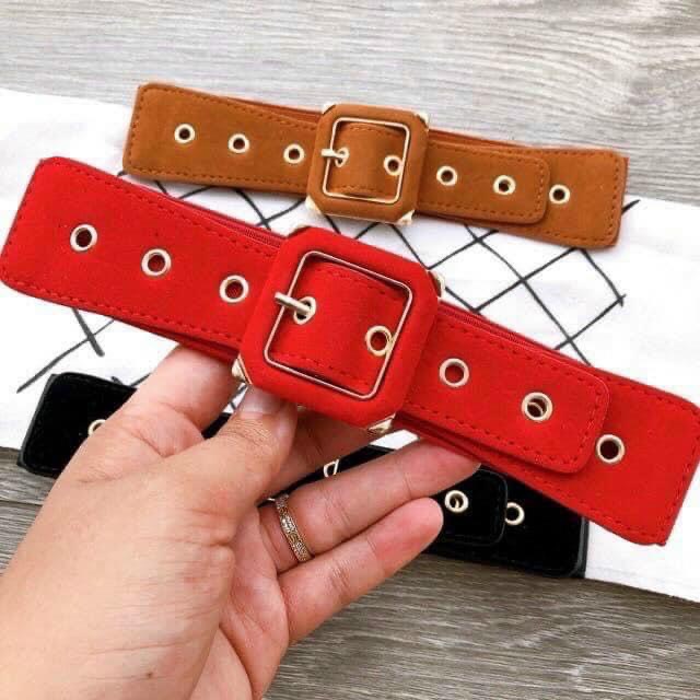 Đai váy belt phối đồ NHUNG bản 4cm H54