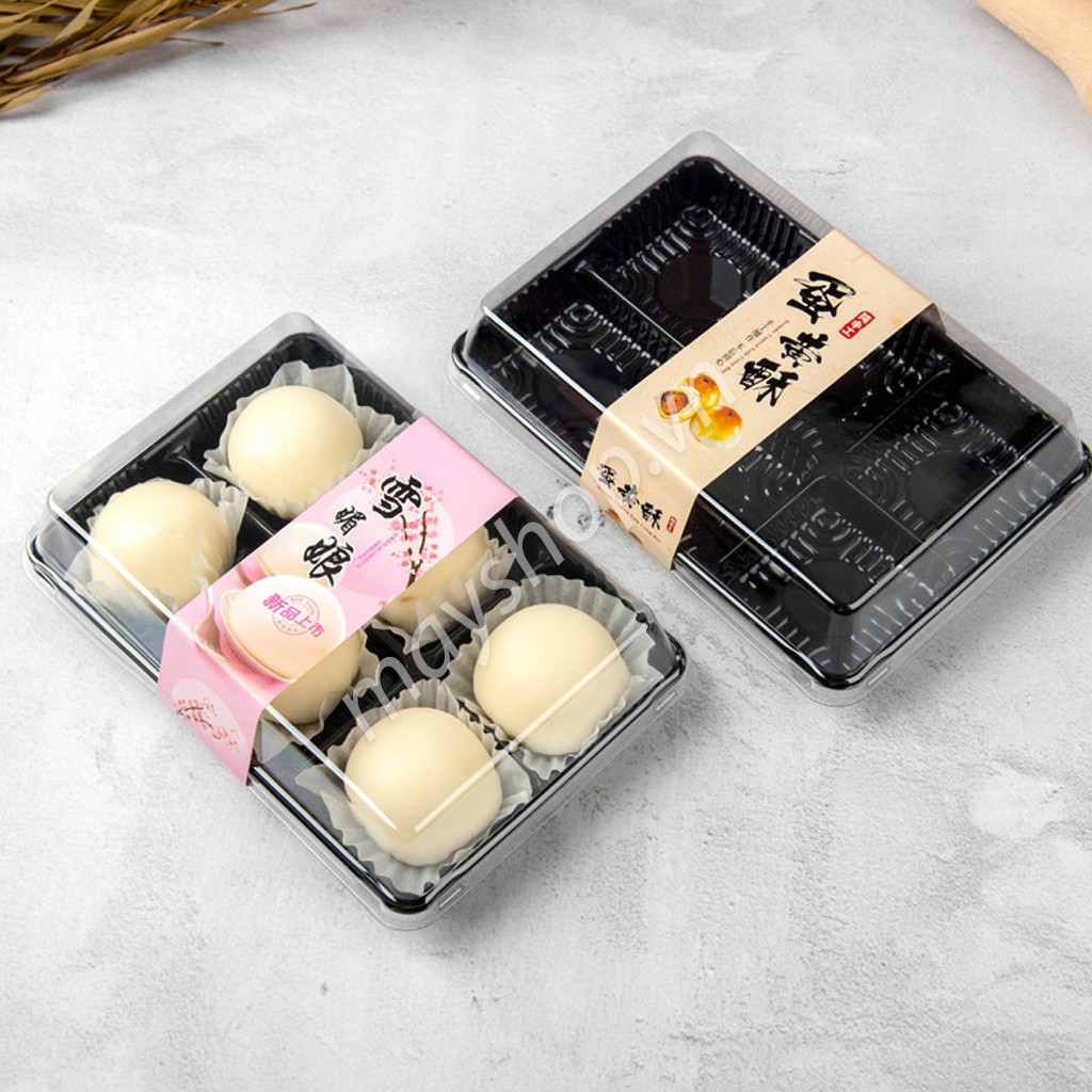 10 hộp nhựa chữ nhật 6 ngăn ht530