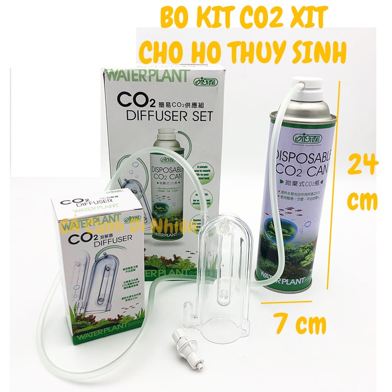 [Nhập RS0822 giảm 30k cho đơn 99k]Bộ kit CO2 xịt Ista