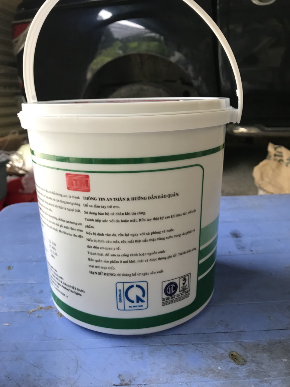 Ve màu đen ATM(3.5L)