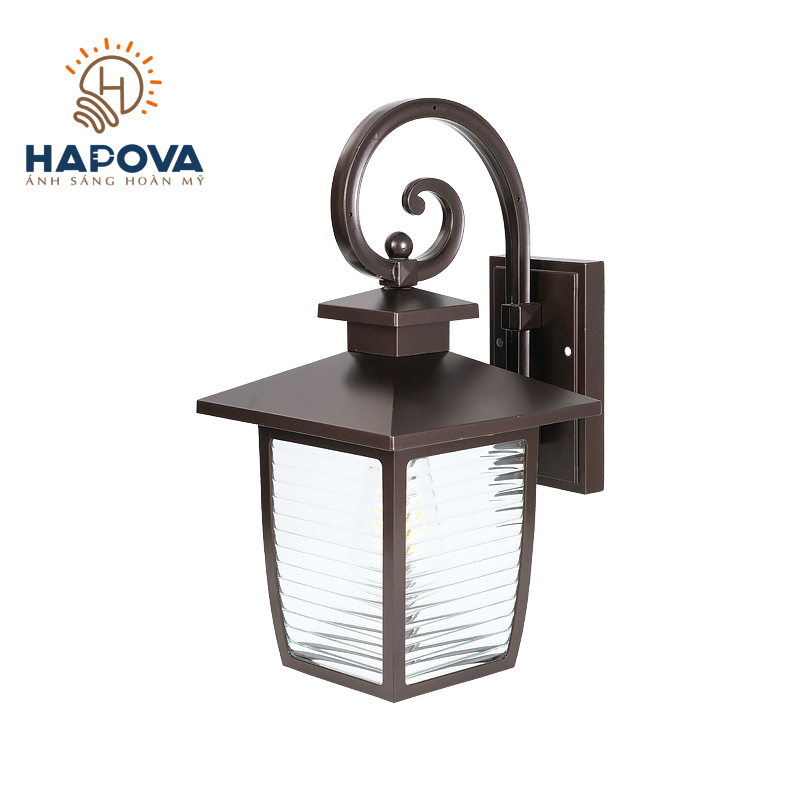 Đèn gắn tường ngoài trời hapova guine 614