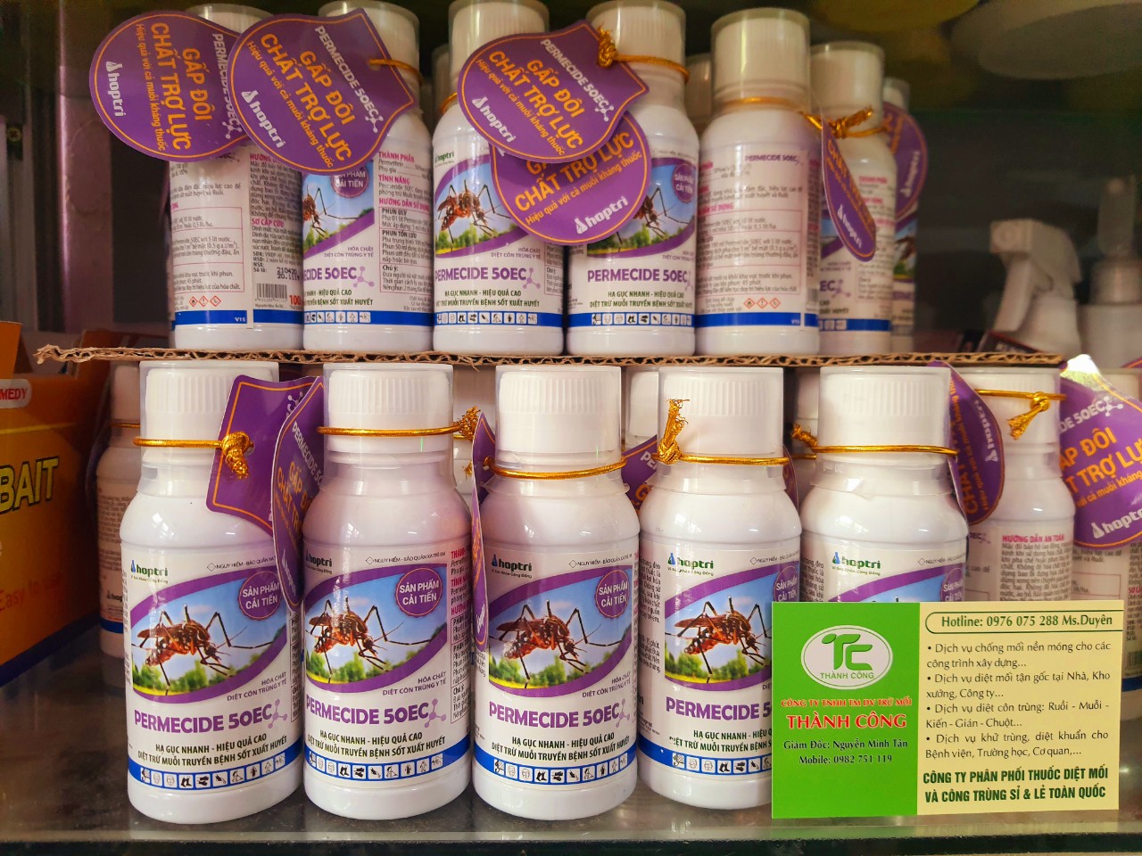 [HCM]Thuốc diệt muỗi Permecide 50EC chai 100ml