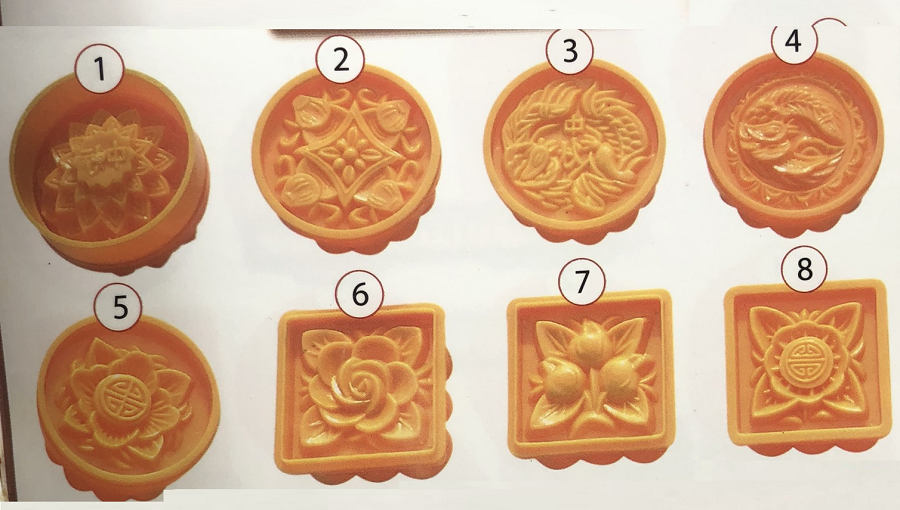 Khuôn Làm Bánh Trung Thu Nén Xôi Bánh Dẻo 200Gram (Được Chọn Mẫu)