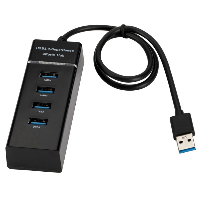 Bộ chia usb hub 4 cổng usb 3.0 cao cấp